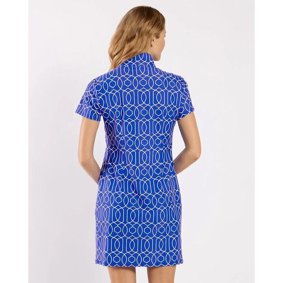 JUDE CONNALLY ALEXIA DRESS ISLAND GETAWAY NAVY - Picture 8 of 9